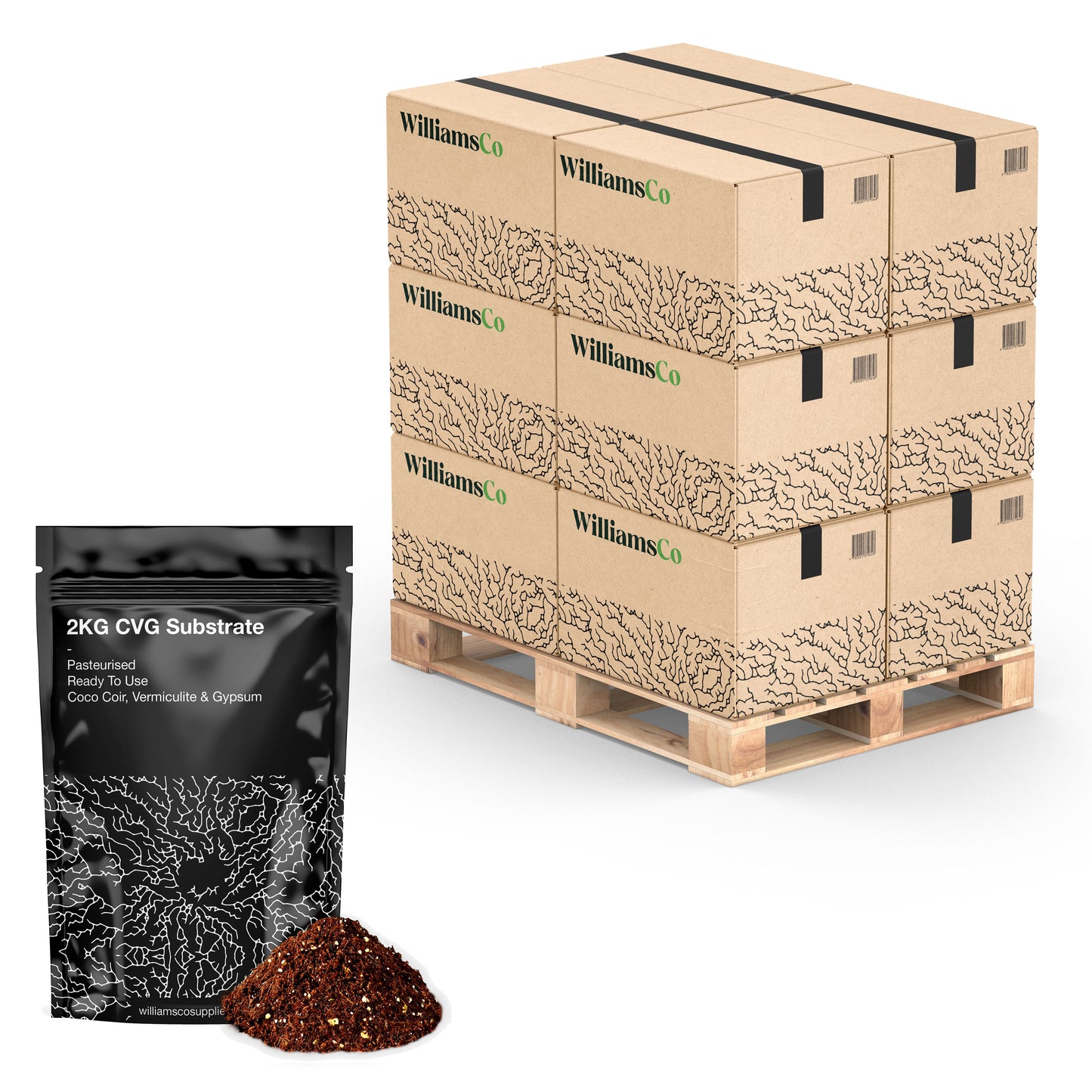 Wholesale Ready To Use CVG Mushroom Substrate | SAVE UP TO 50%