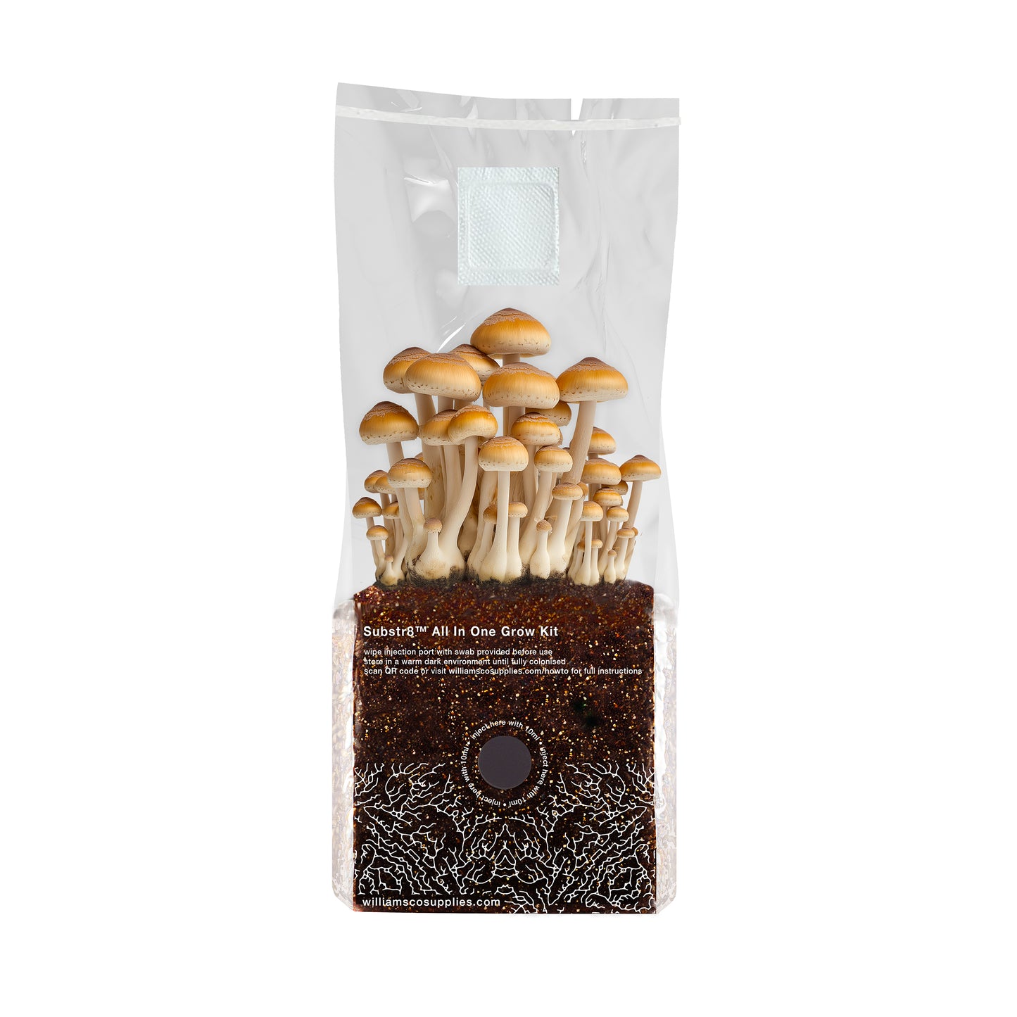 Substr8™ Inject & Forget Mushroom Growing Kit 1.5KG